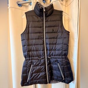 Polo Women's Black Puffer Vest